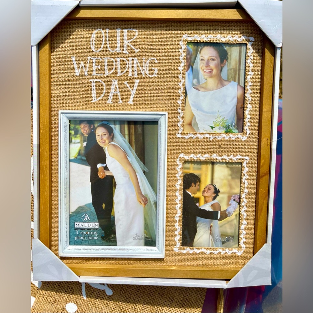 Wedding Day Picture Frame